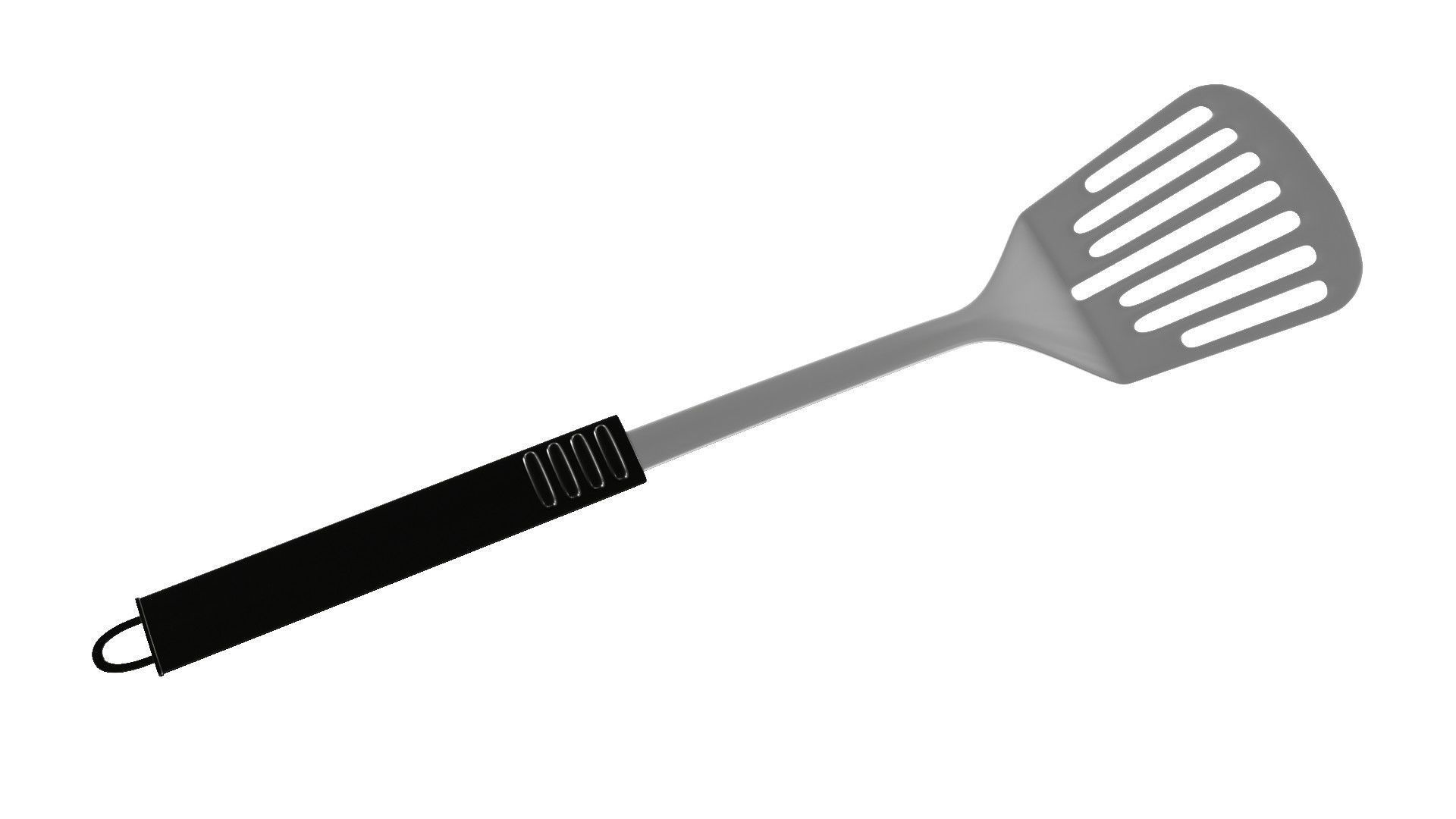 Steel Spatula 3D Model Low-poly 3D model_6