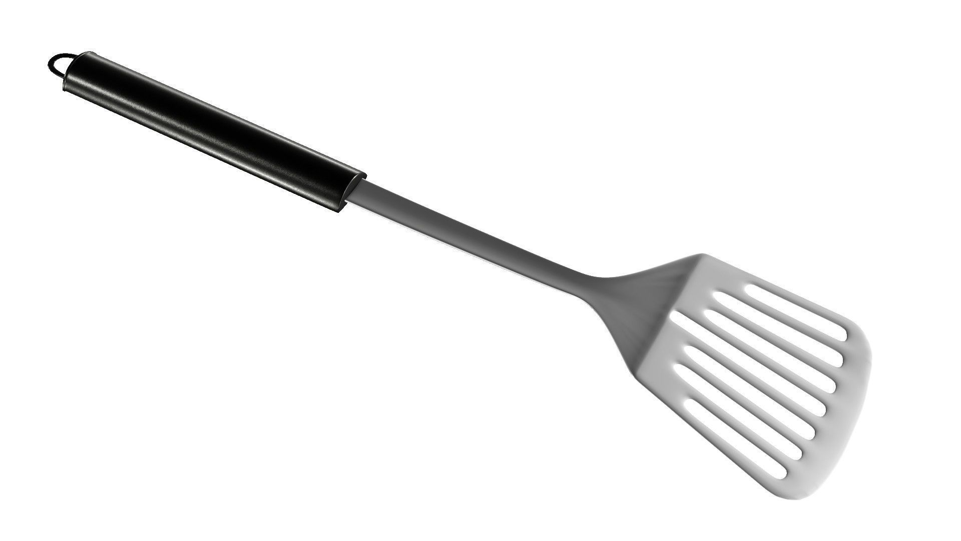 Steel Spatula 3D Model Low-poly 3D model_14