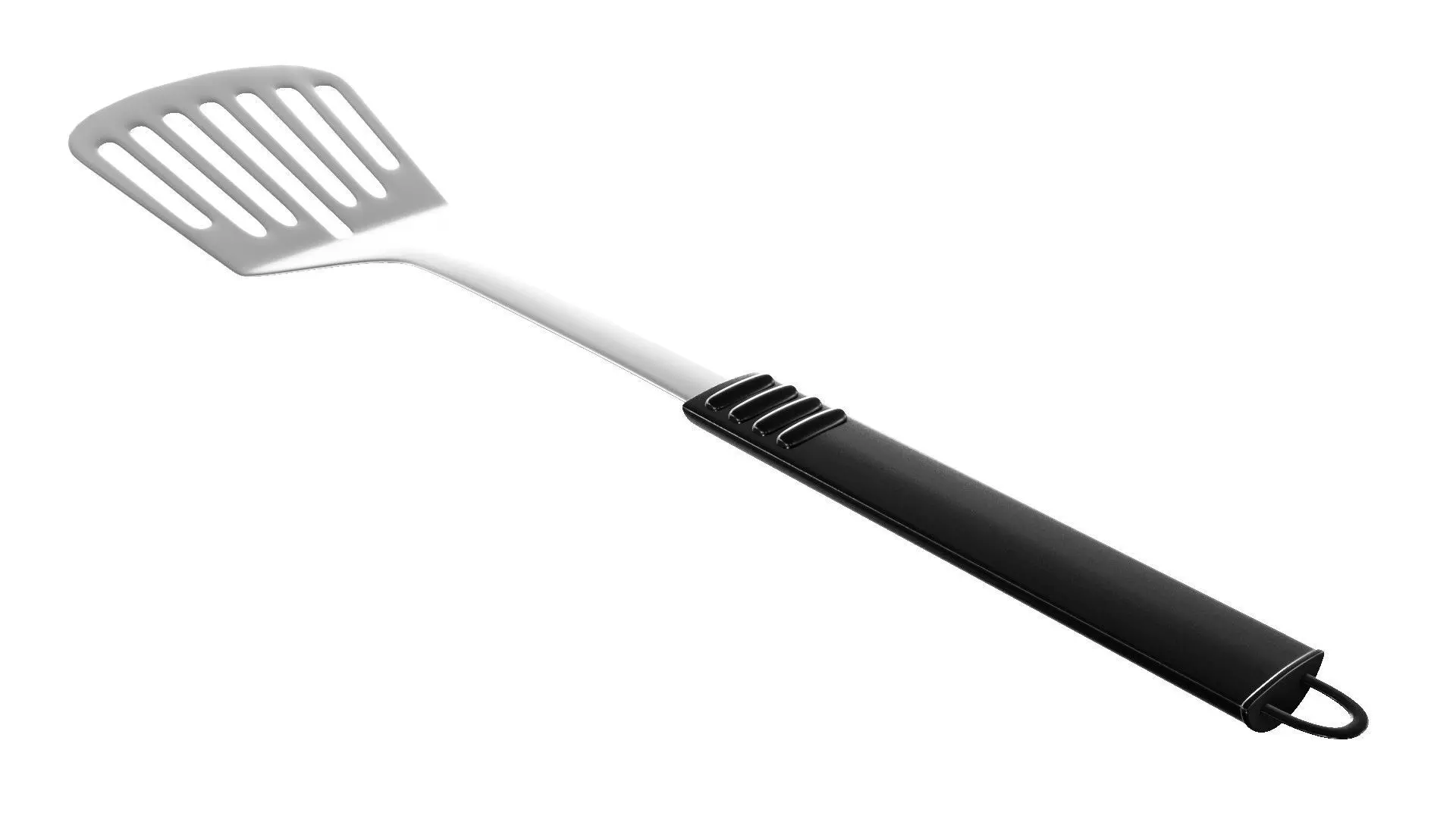 Steel Spatula 3D Model Low-poly 3D model_0