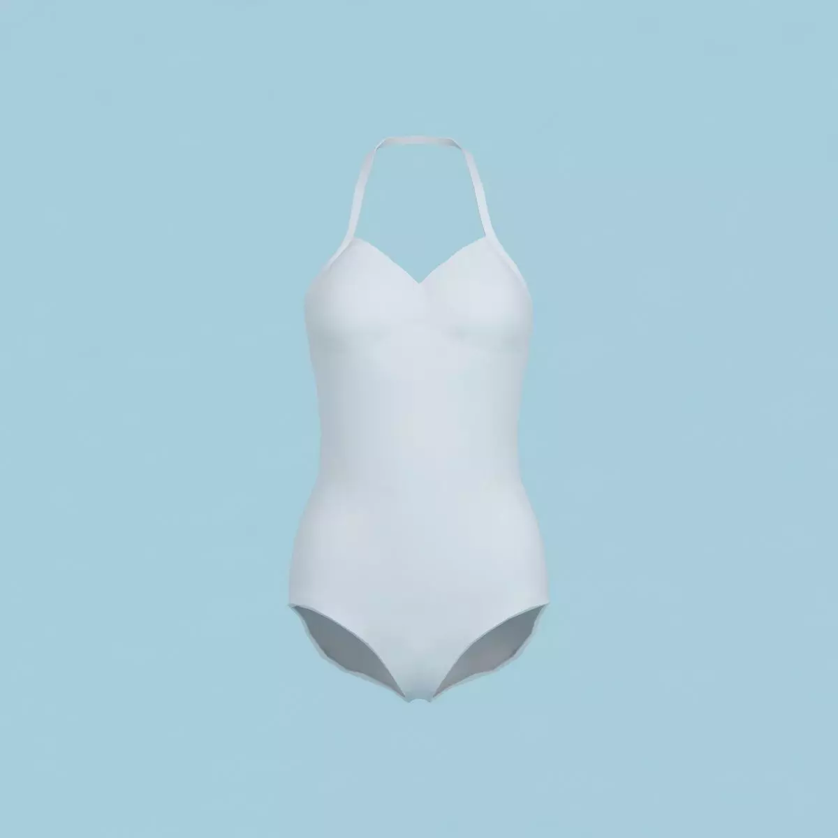 Sport Bra 4 Low-poly 3D model