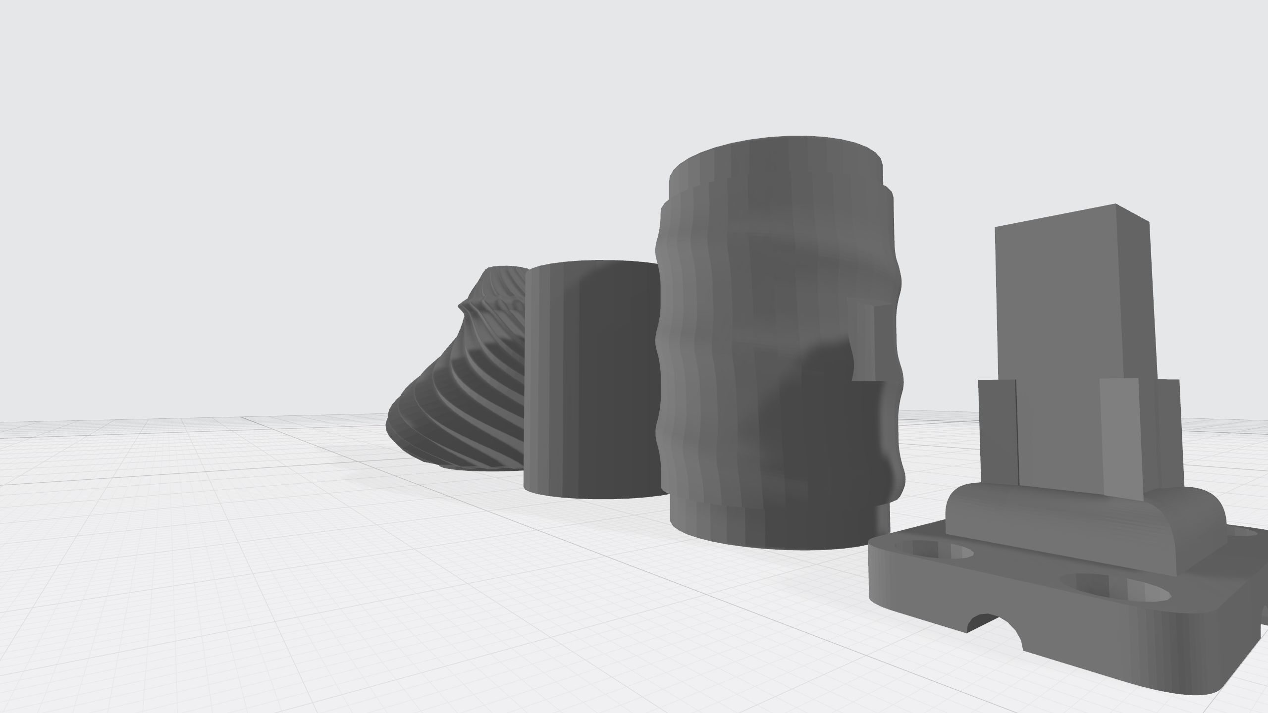 Outdoor light 3D print model_40