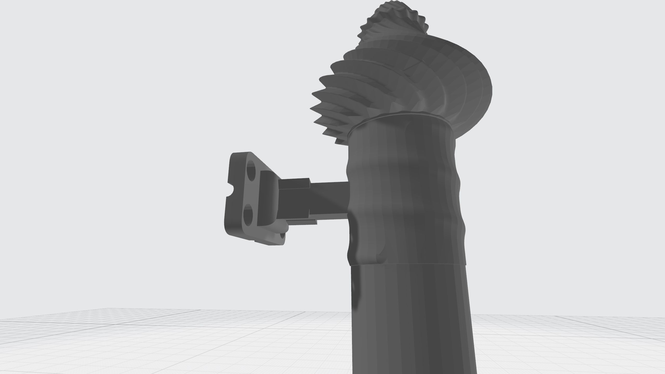 Outdoor light 3D print model_1