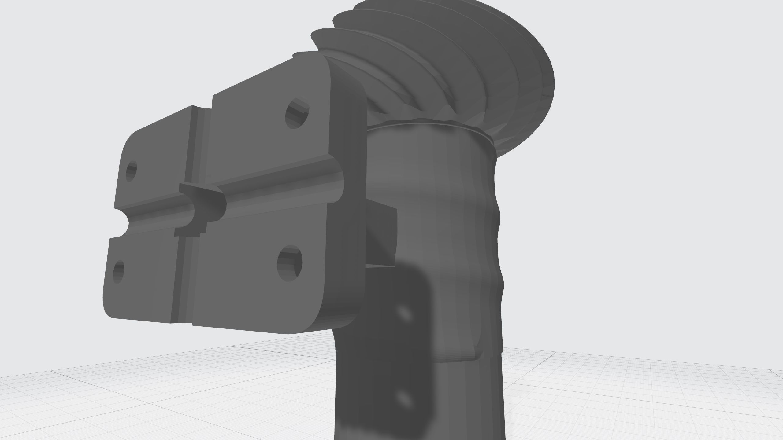 Outdoor light 3D print model_2