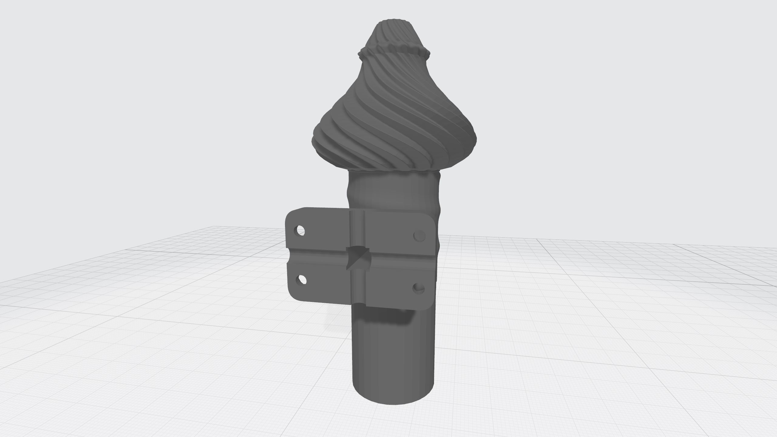 Outdoor light 3D print model_26