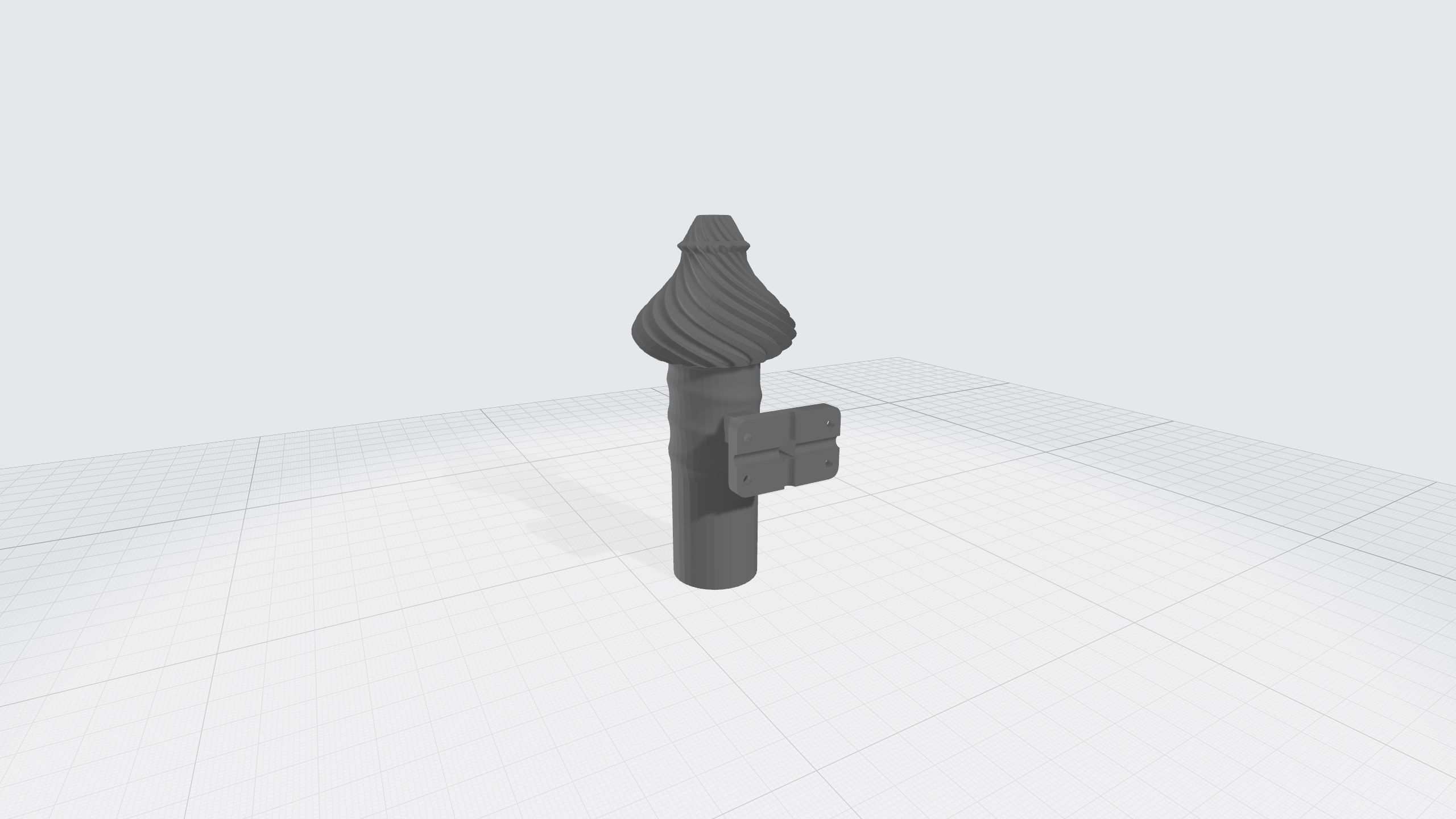 Outdoor light 3D print model_12