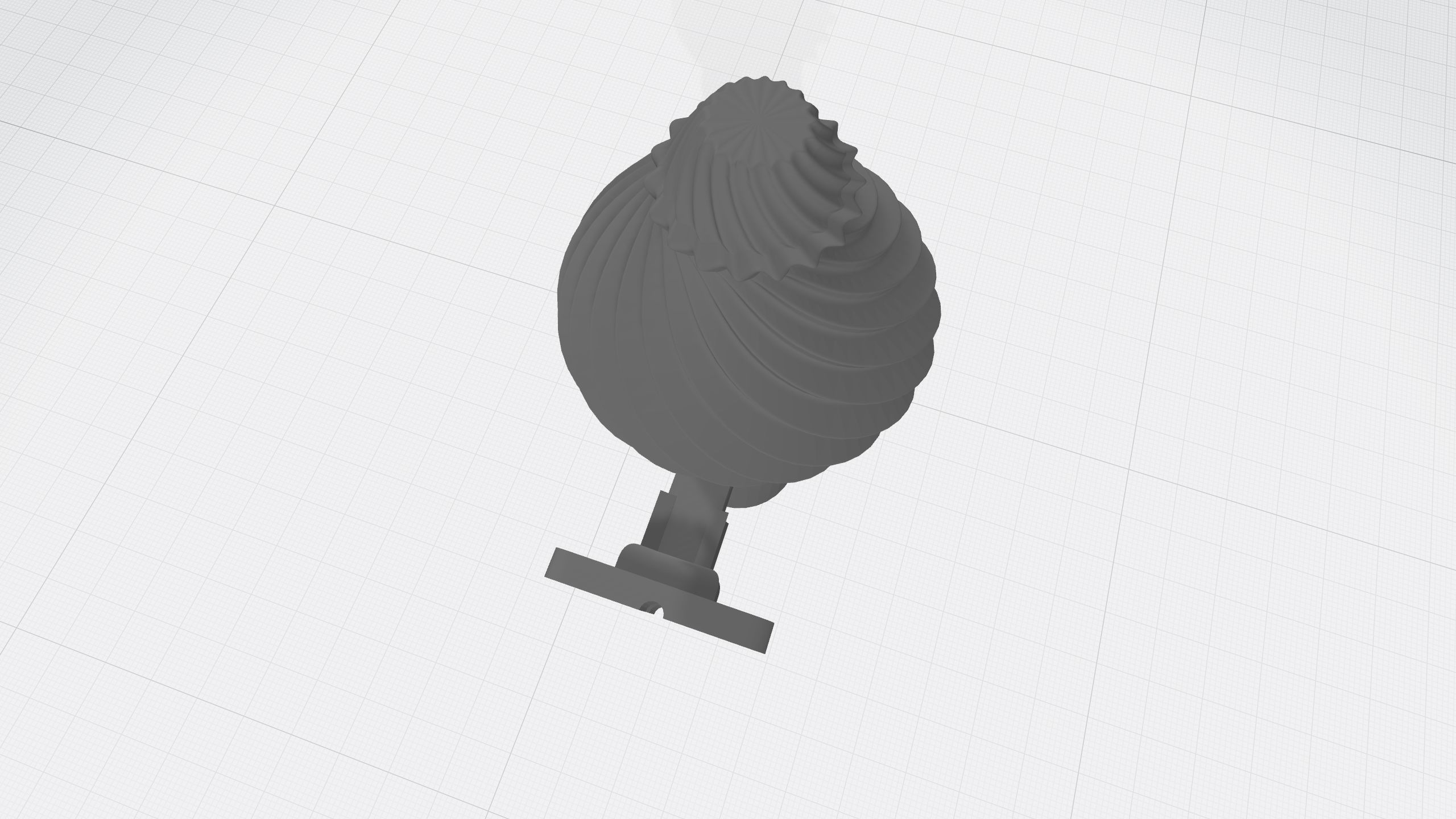 Outdoor light 3D print model_41