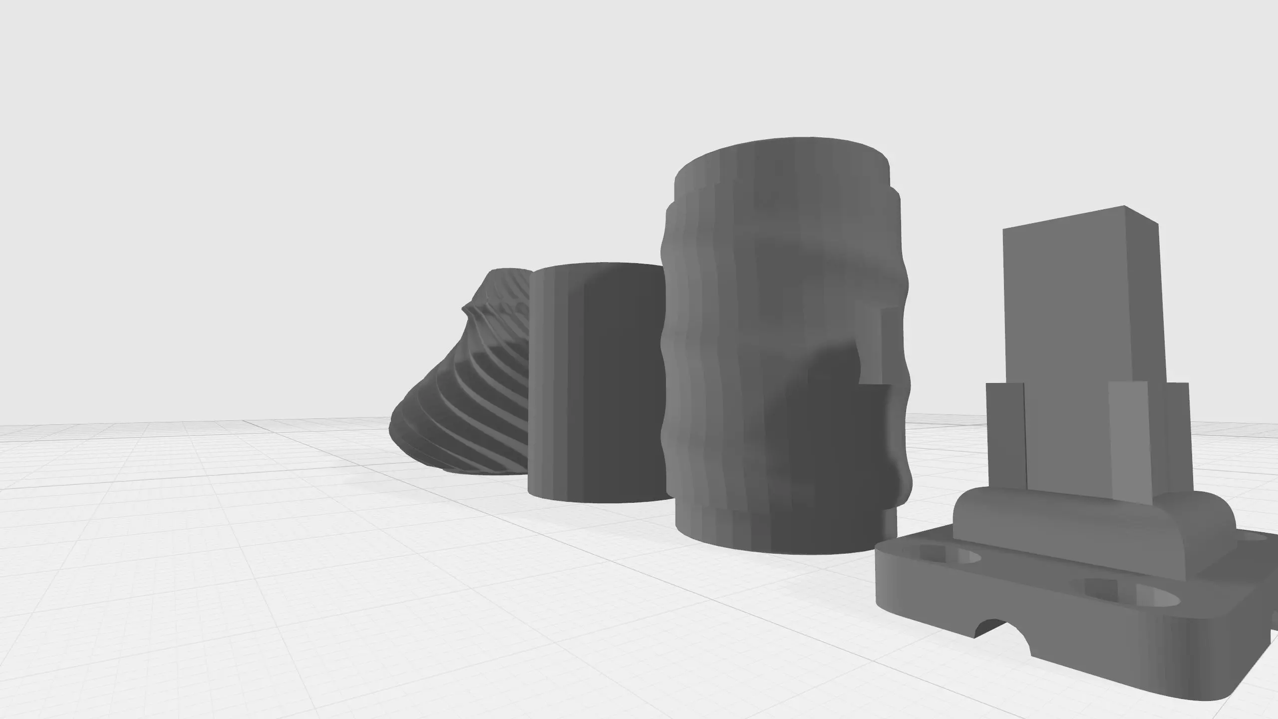 Outdoor light 3D print model_0