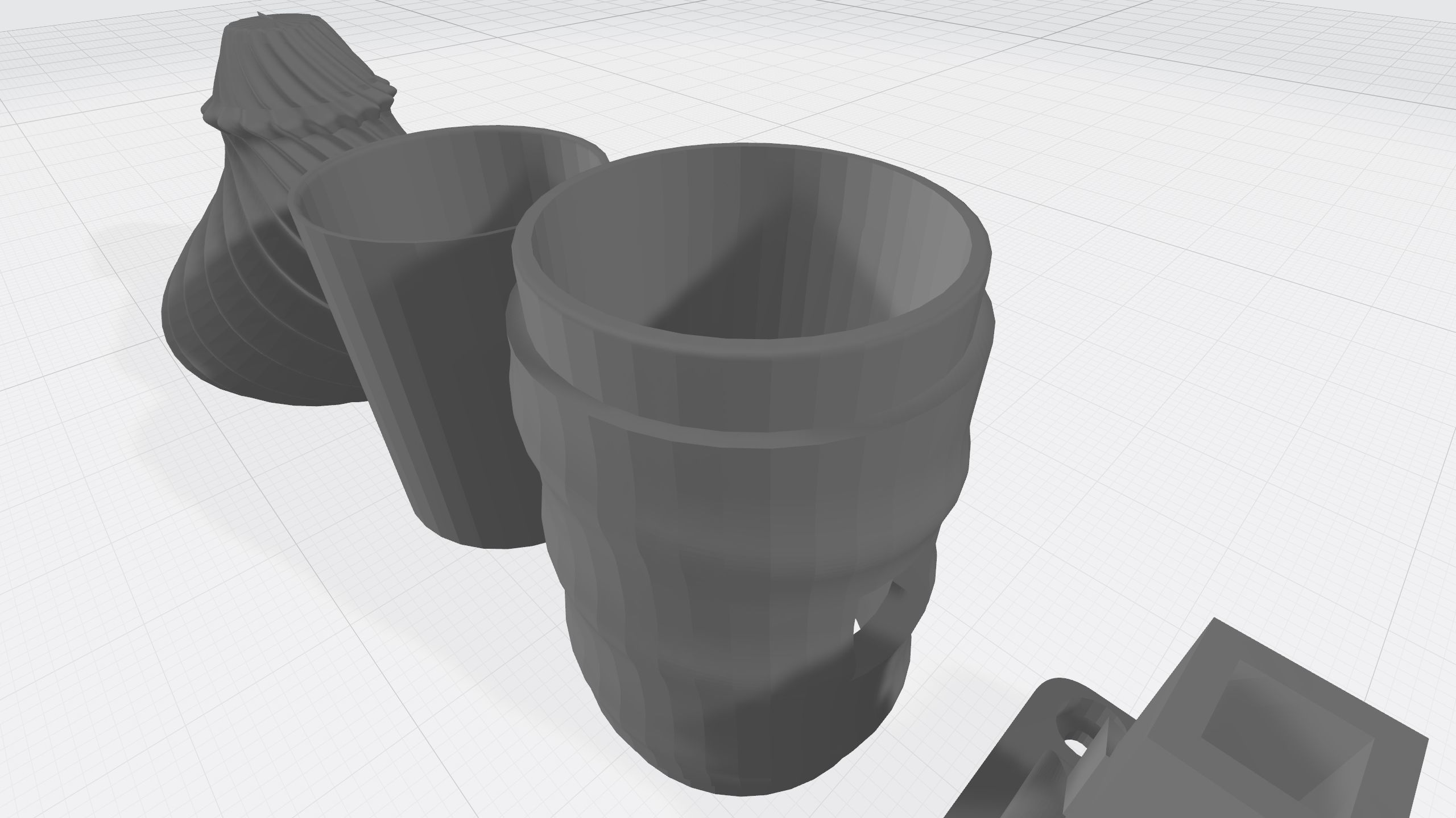 Outdoor light 3D print model_29