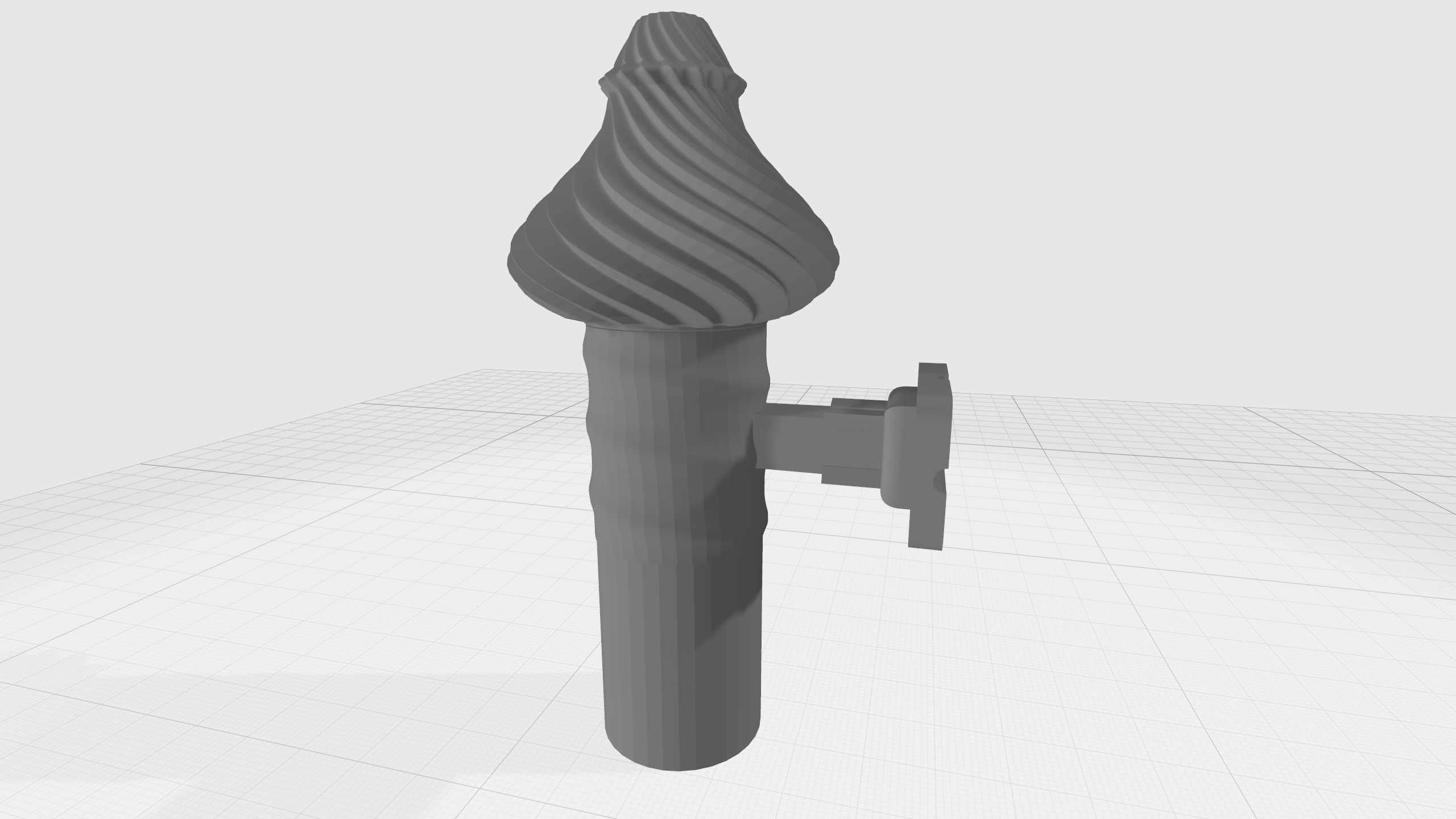 Outdoor light 3D print model_42
