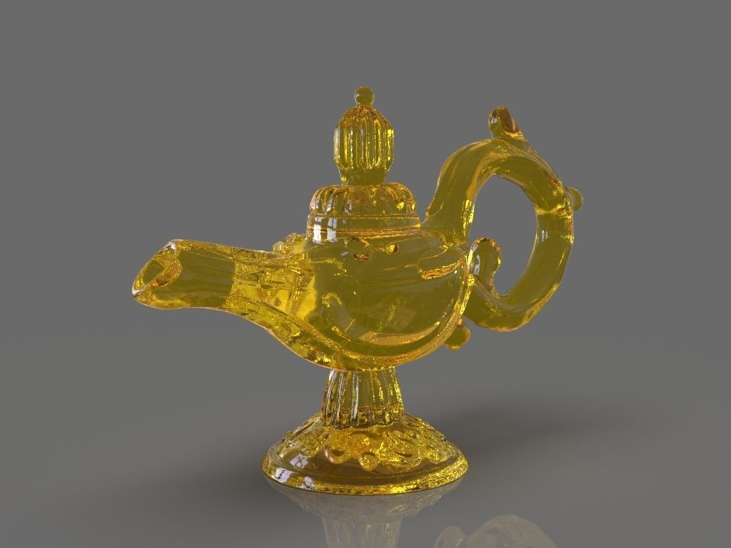 Djinn Genie Sculpture 3D Print and Timelapse 3D print model_27