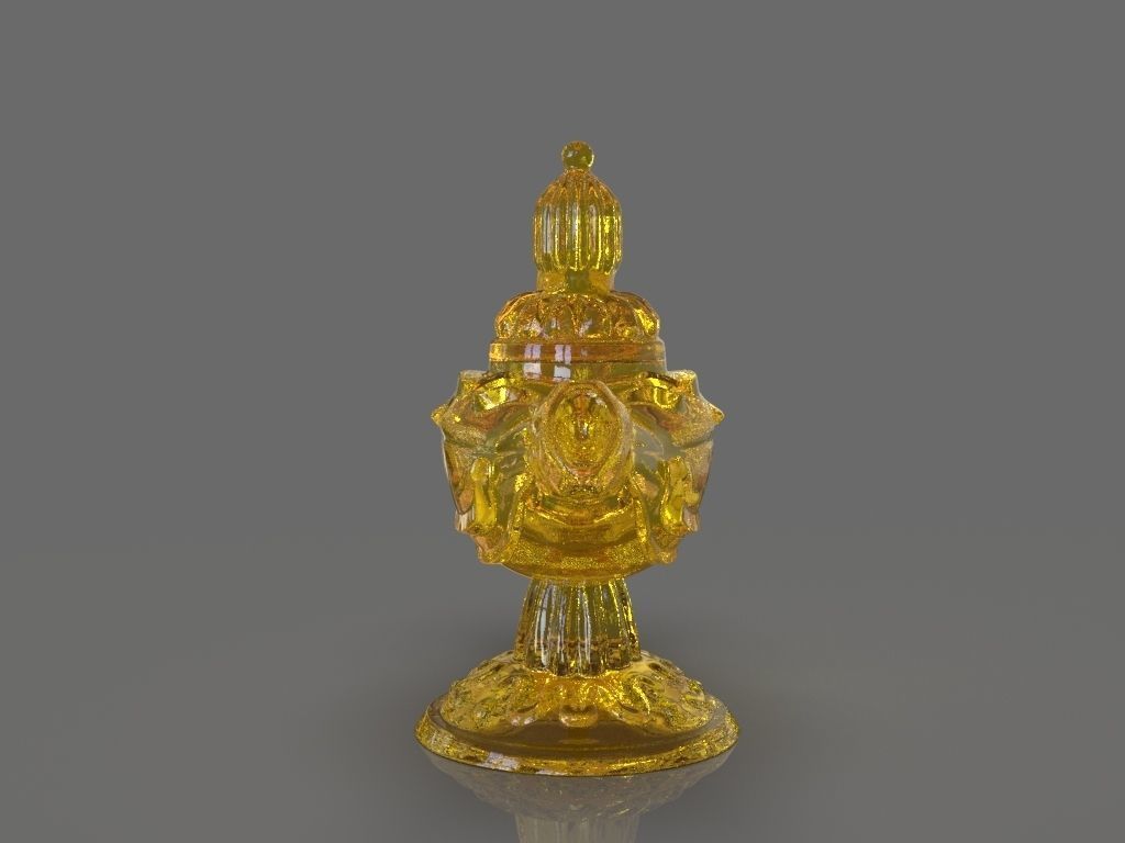 Djinn Genie Sculpture 3D Print and Timelapse 3D print model_26