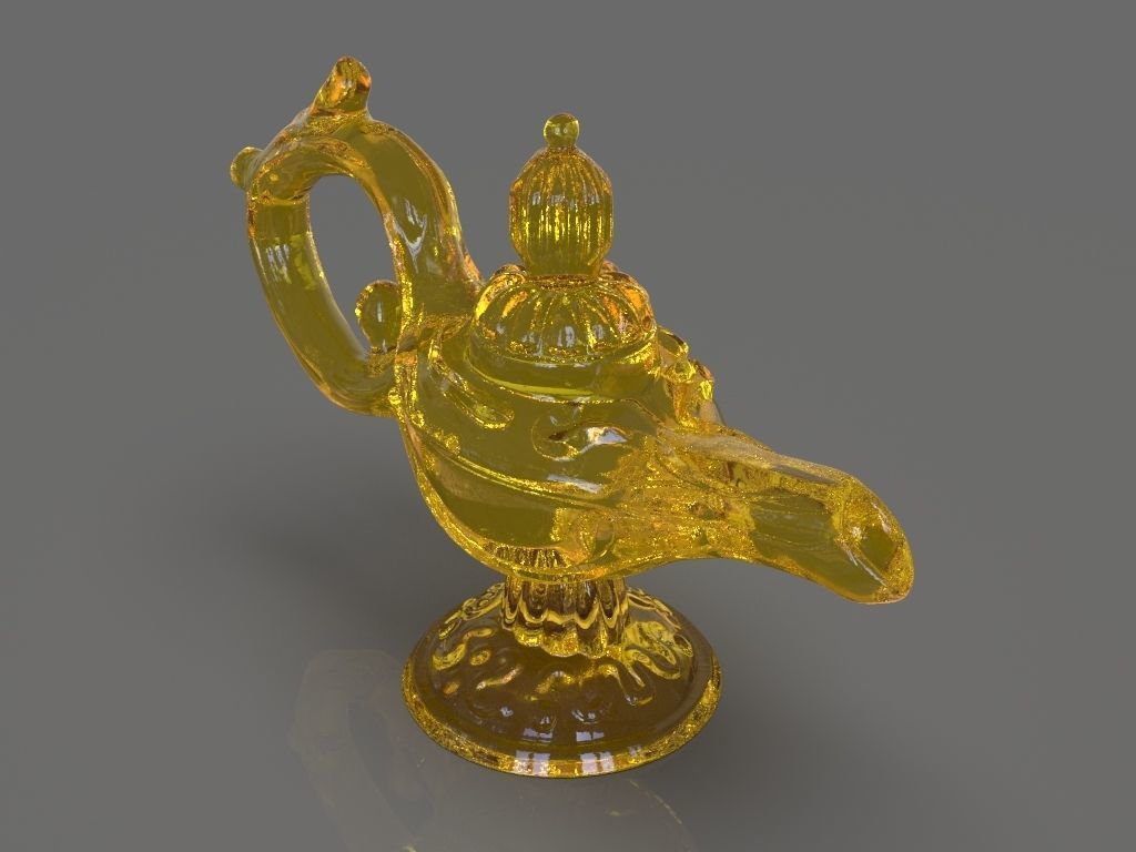 Djinn Genie Sculpture 3D Print and Timelapse 3D print model_34