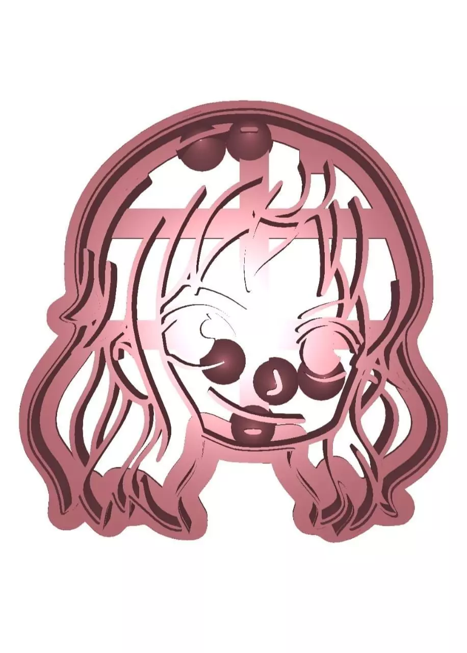 MakeIT Cookie Cutter Nami 3D model