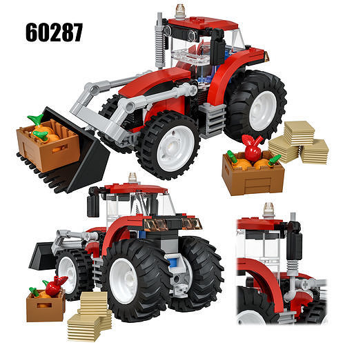 Tractor 60287 Tractores De Lego City Lego City Great Vehicles