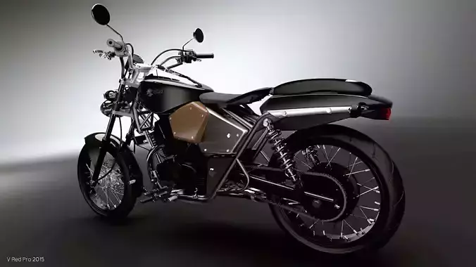 Bajaj Avenger  Motorcycle Redesigned 3d Autodesk Alias Model