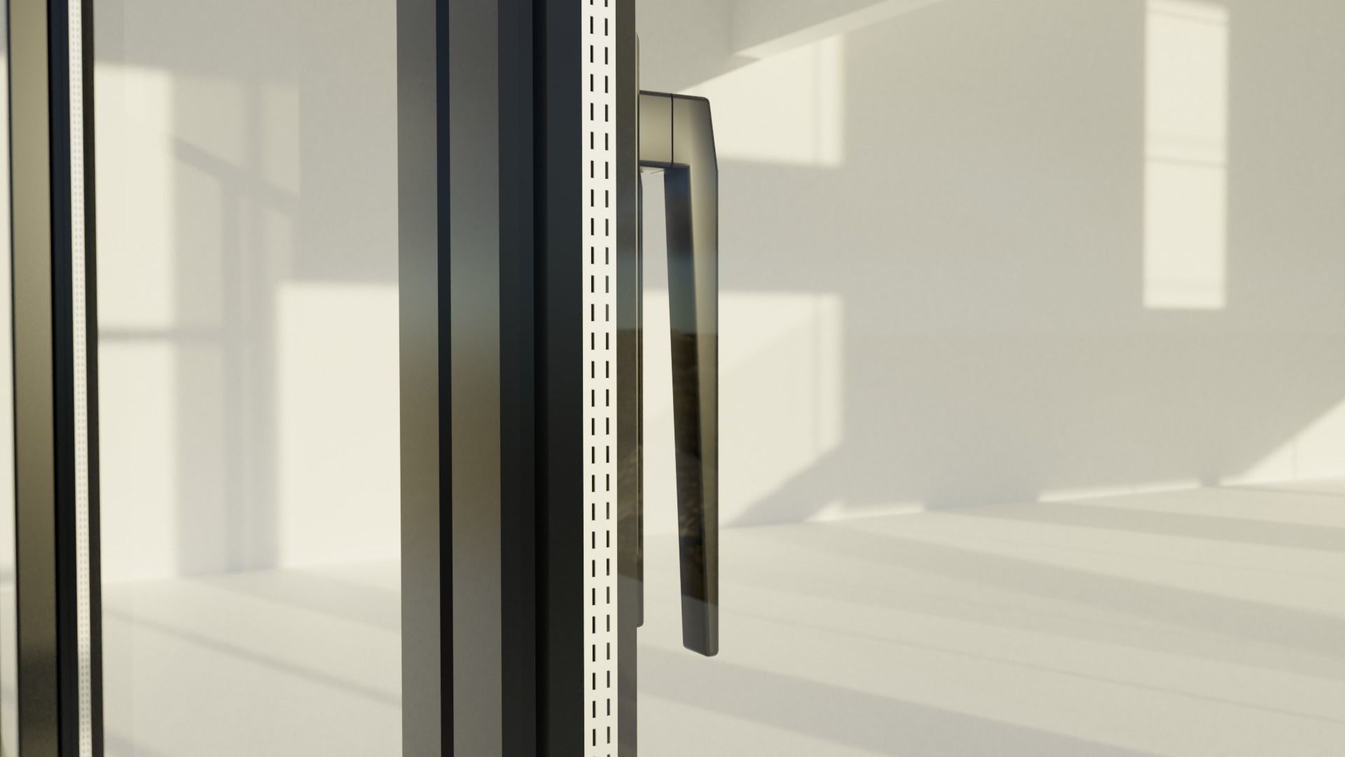 Modern House Scene - empty Low-poly 3D model_14