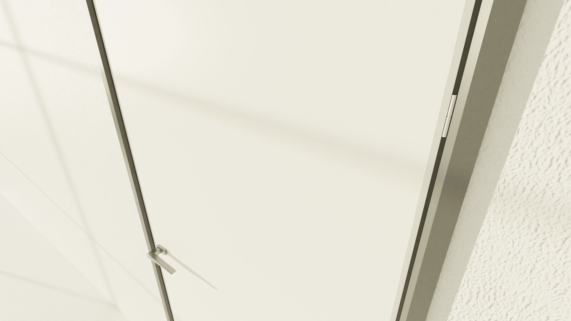 Modern House Scene - empty Low-poly 3D model_11