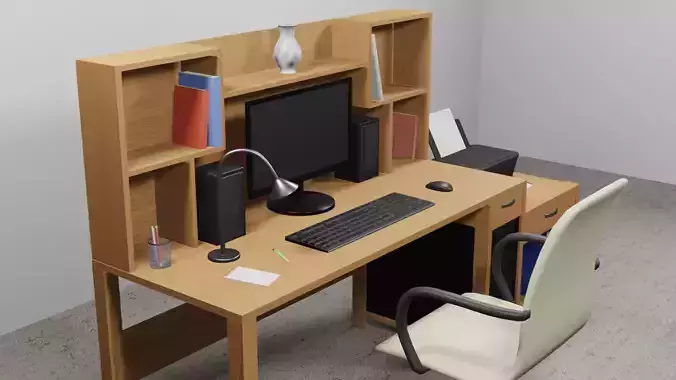 Office desktop full items