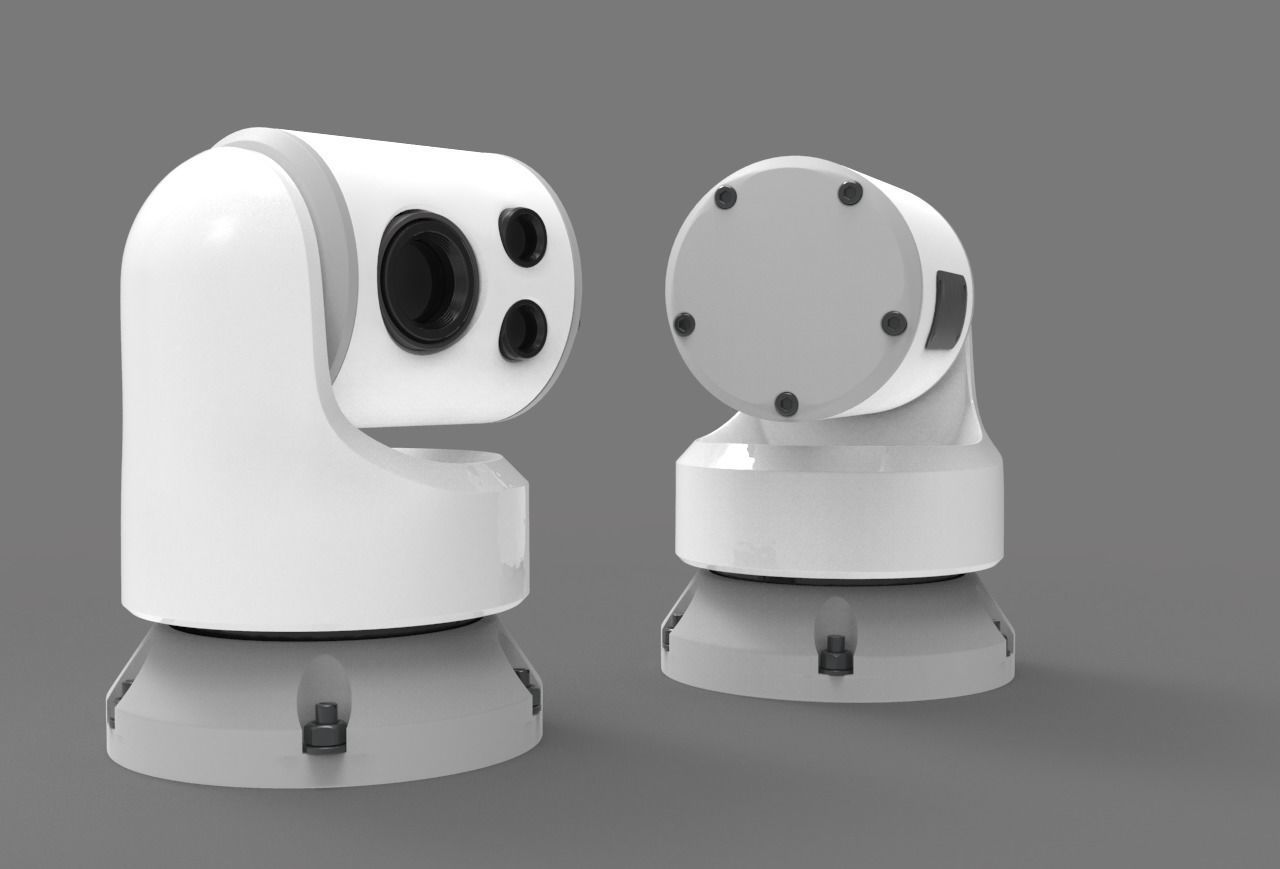 security camera  3D model_7