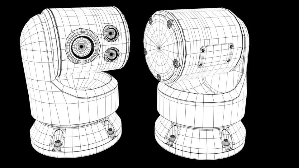 security camera  3D model_20