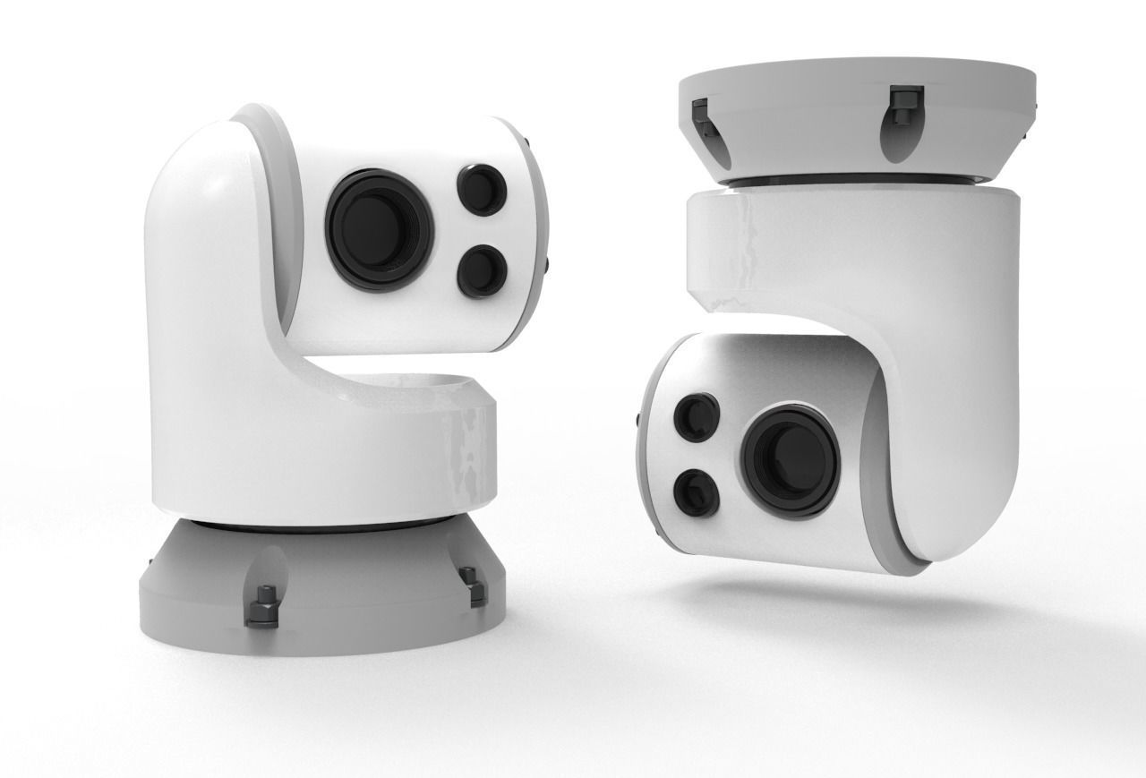 security camera  3D model_2