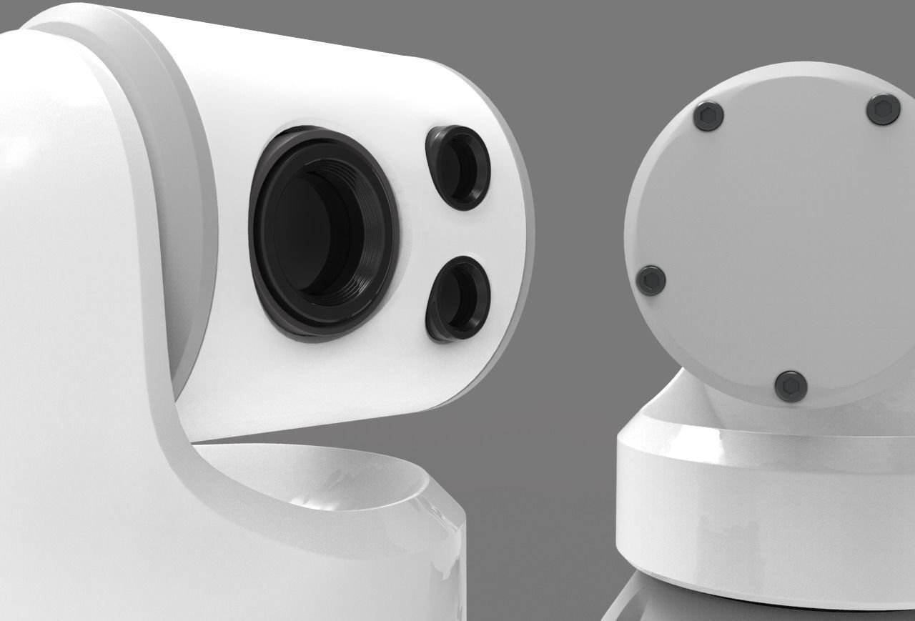 security camera  3D model_8