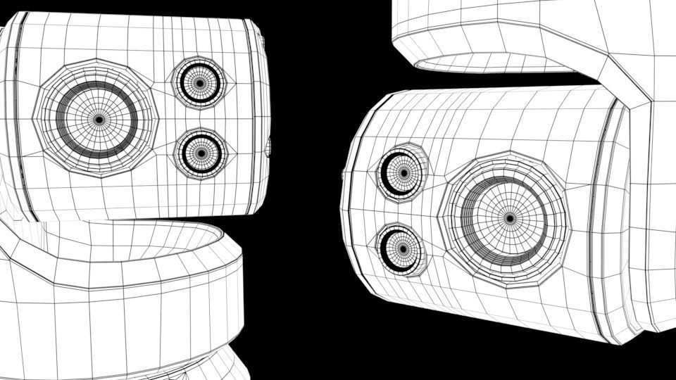 security camera  3D model_17