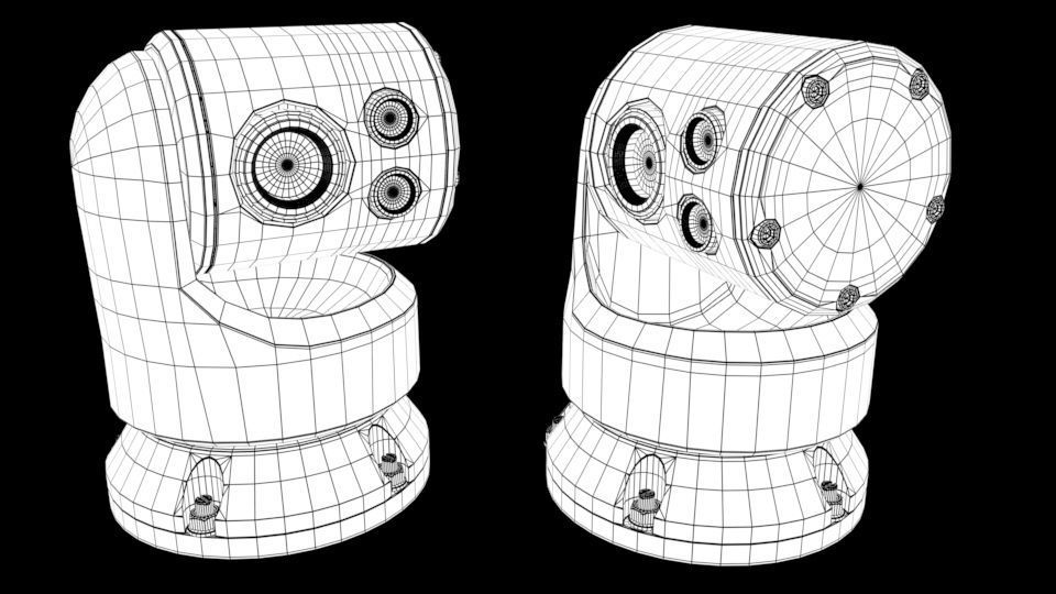 security camera  3D model_19