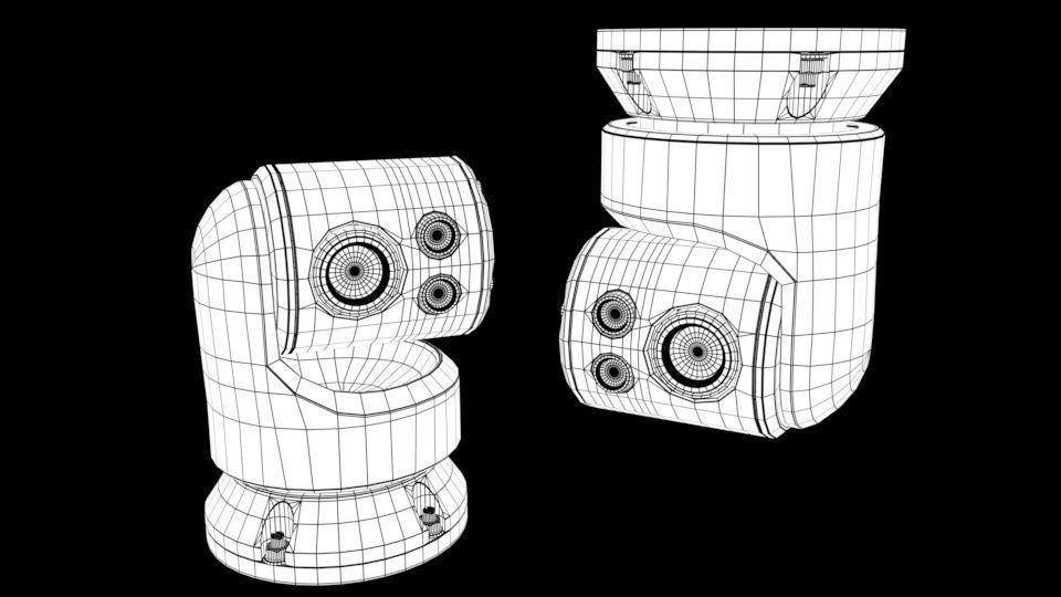 security camera  3D model_16