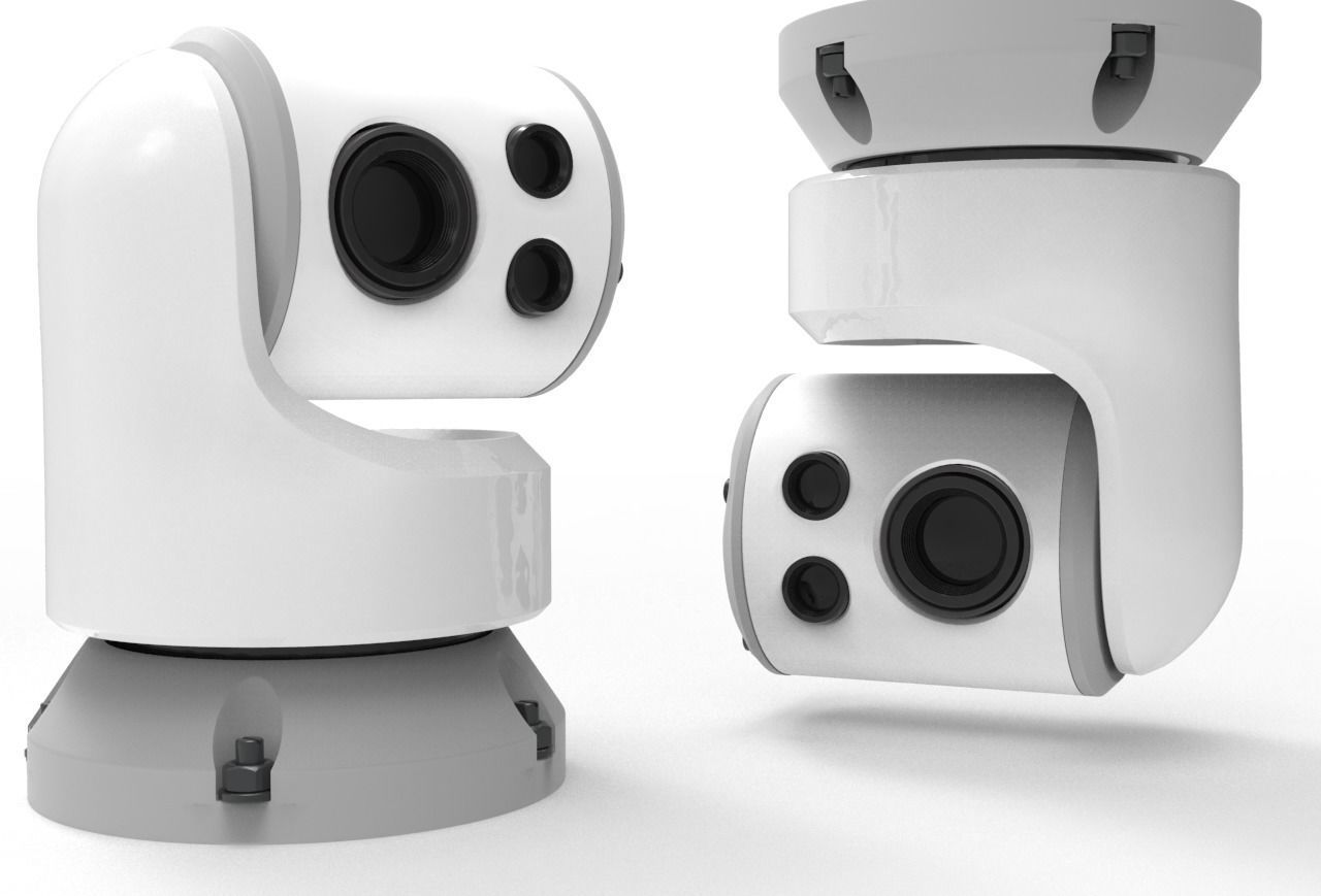 security camera  3D model_13