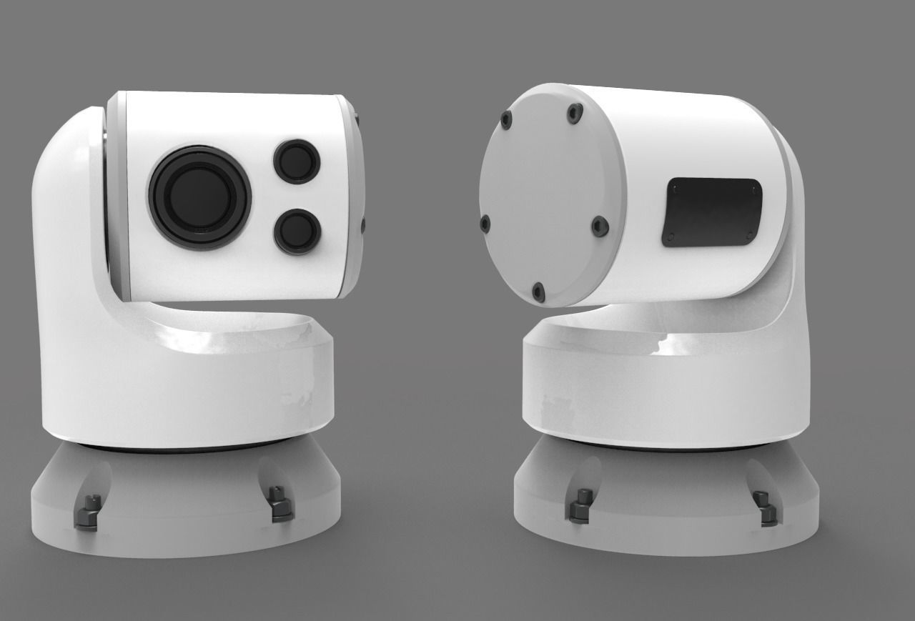 security camera  3D model_5