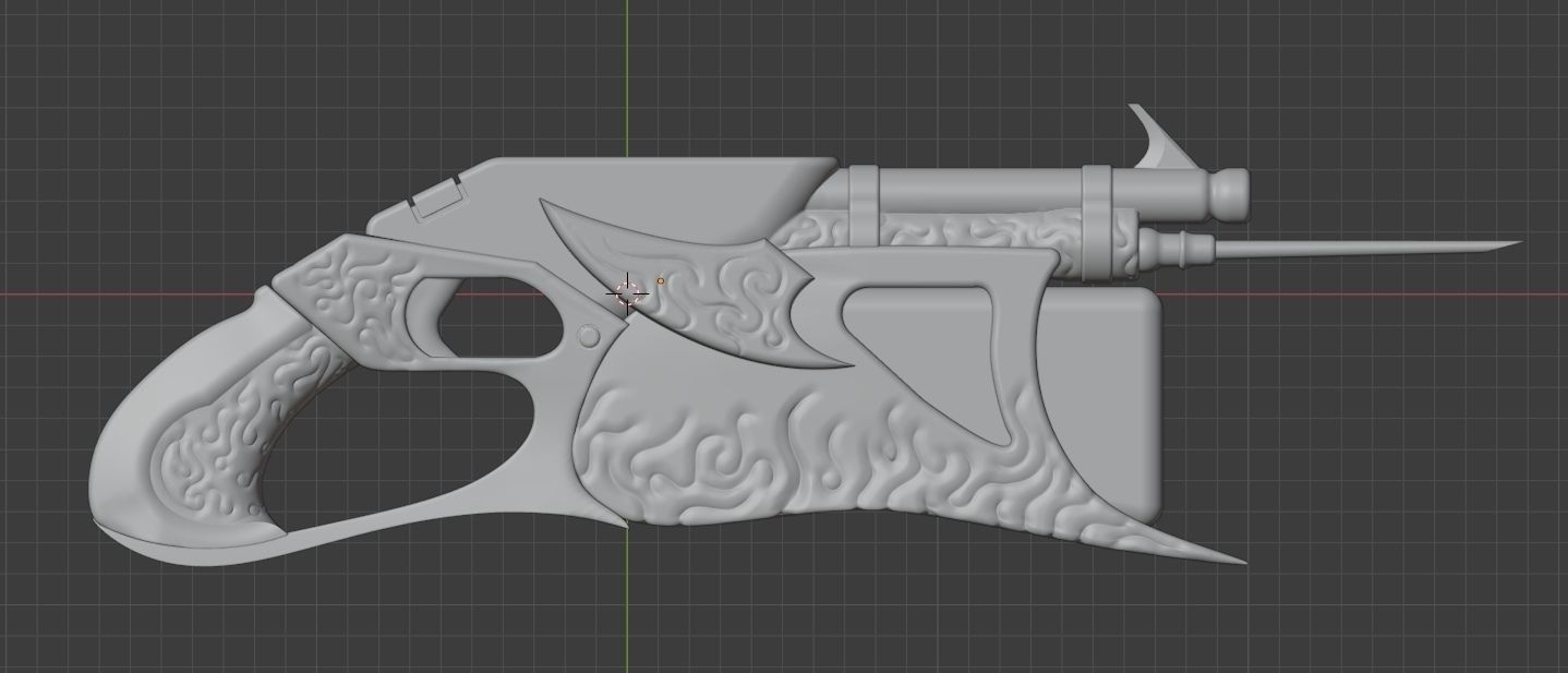 Carpathian Dragons BloodRayne 2 for cosplay 3D model_1