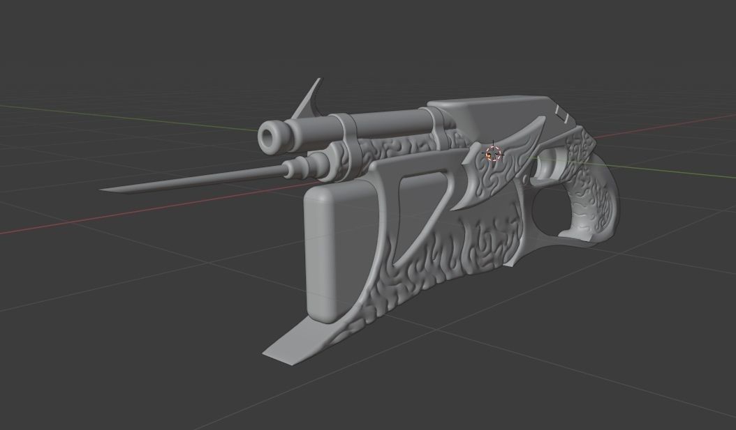 Carpathian Dragons BloodRayne 2 for cosplay 3D model_2