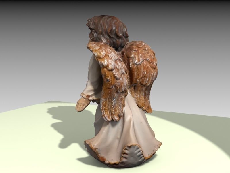 Pretty little Angel 3D print model_3