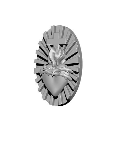 Sacred Heart 3D print model_1