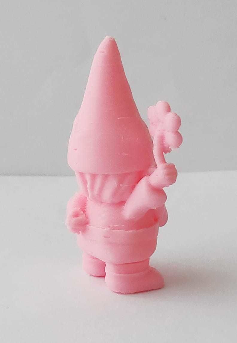Cute Gnome Flower  3D print model_8