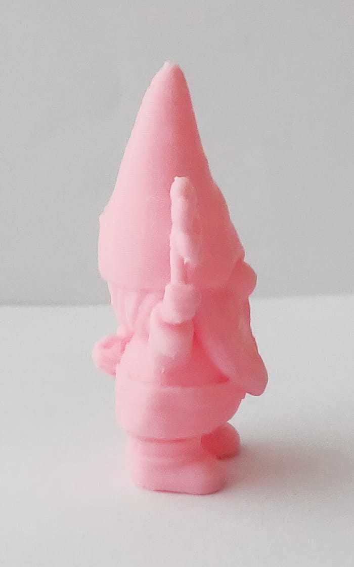 Cute Gnome Flower  3D print model_6