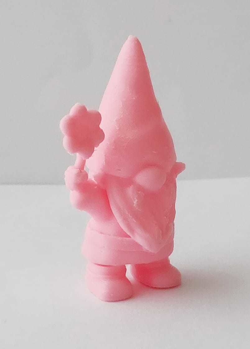 Cute Gnome Flower  3D print model_5