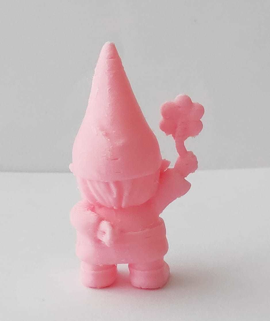 Cute Gnome Flower  3D print model_7