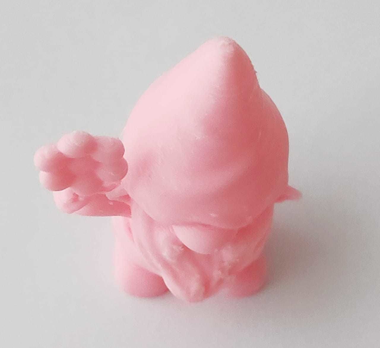 Cute Gnome Flower  3D print model_12