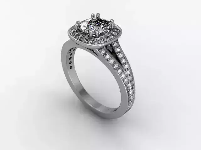 3DM Wedding Ring U002 3D print model