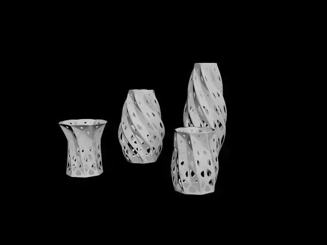 3d printing decor item stencil cup