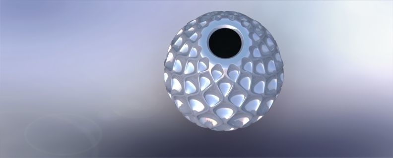 GOLDEN VASES 3D print model_9