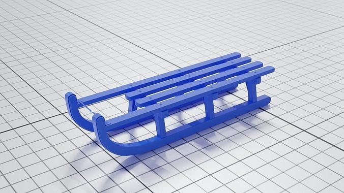 Snow Sled Free 3D print model