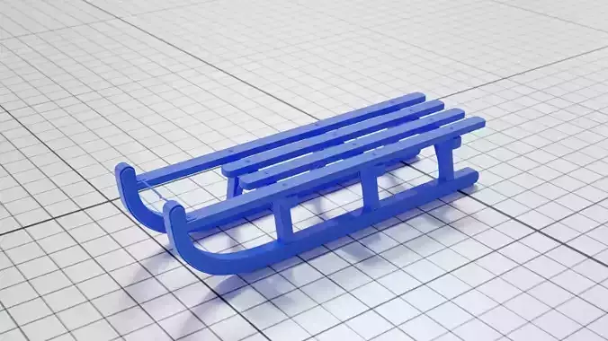 Snow Sled Free 3D print model