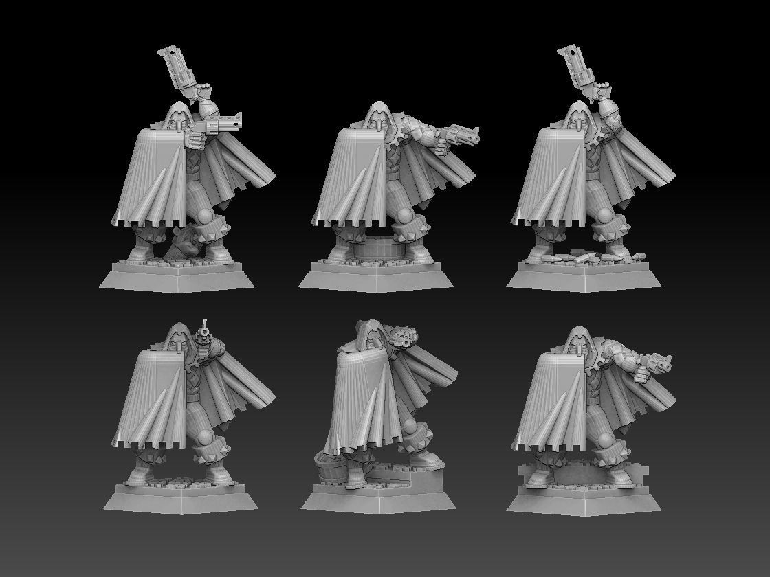 Adventurer With 100 Plus Weapon Alternatives 3D print model_7