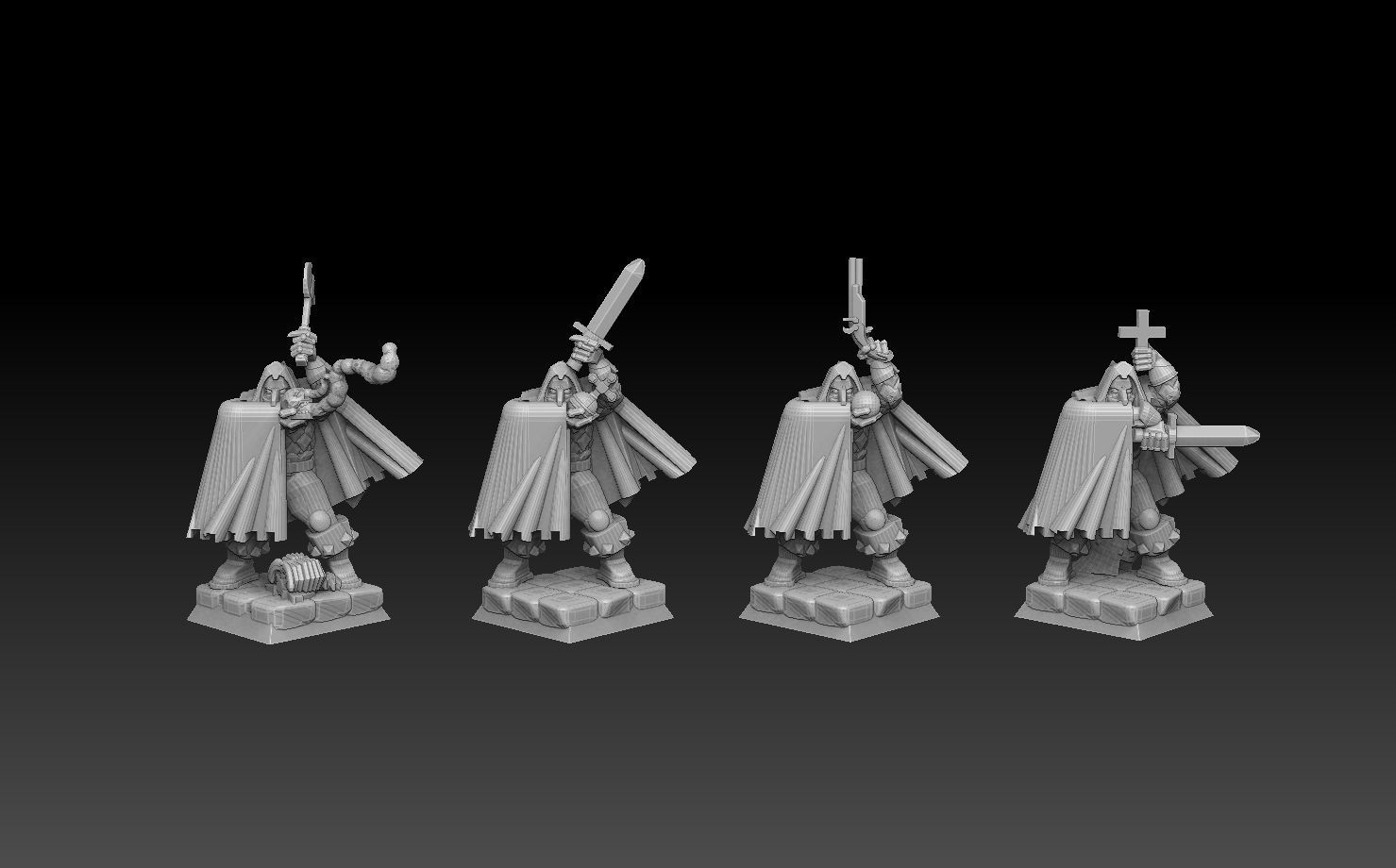 Adventurer With 100 Plus Weapon Alternatives 3D print model_24