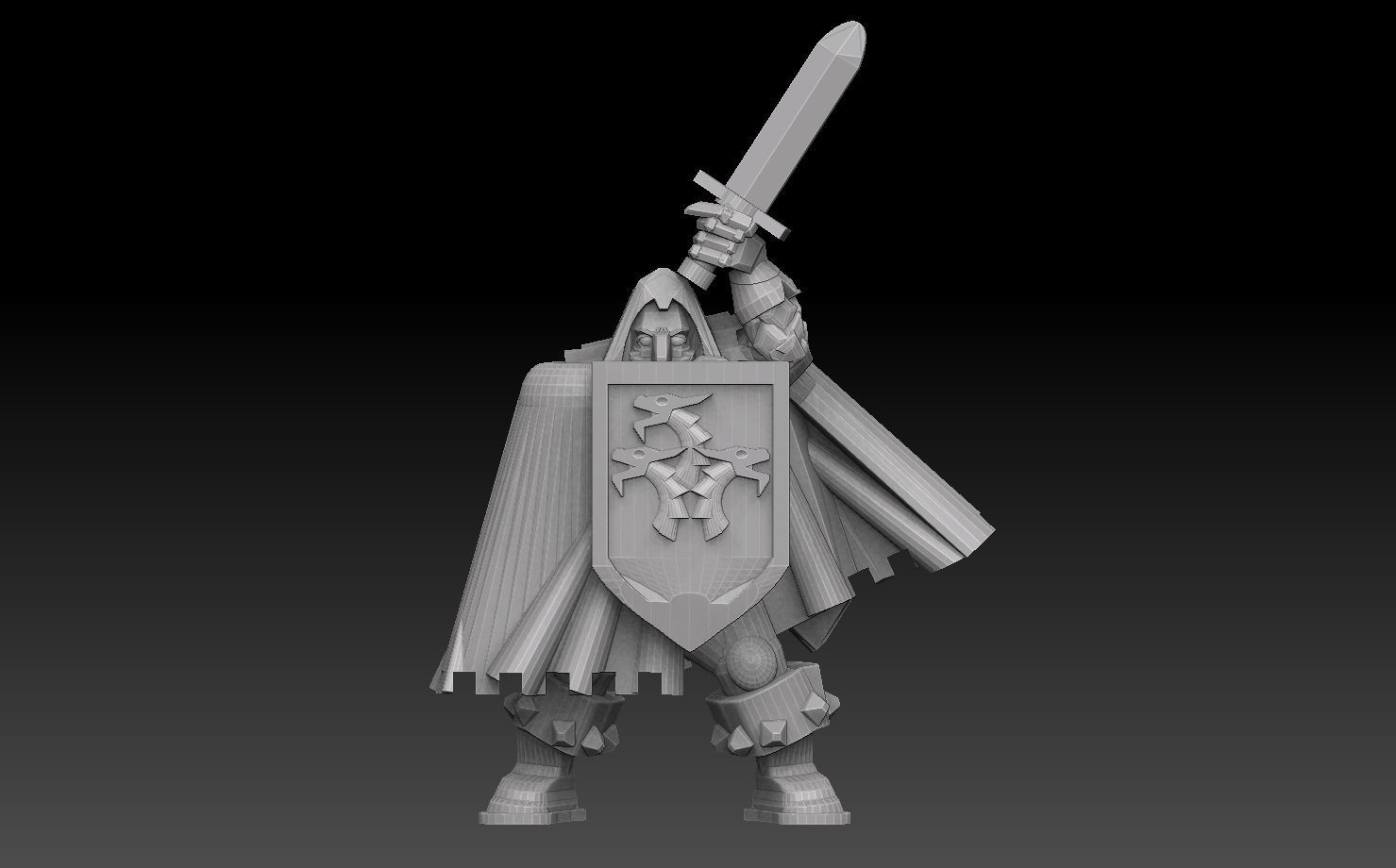 Adventurer With 100 Plus Weapon Alternatives 3D print model_34