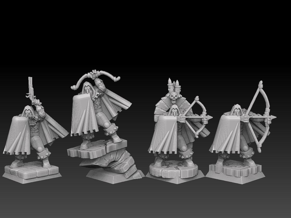 Adventurer With 100 Plus Weapon Alternatives 3D print model_40