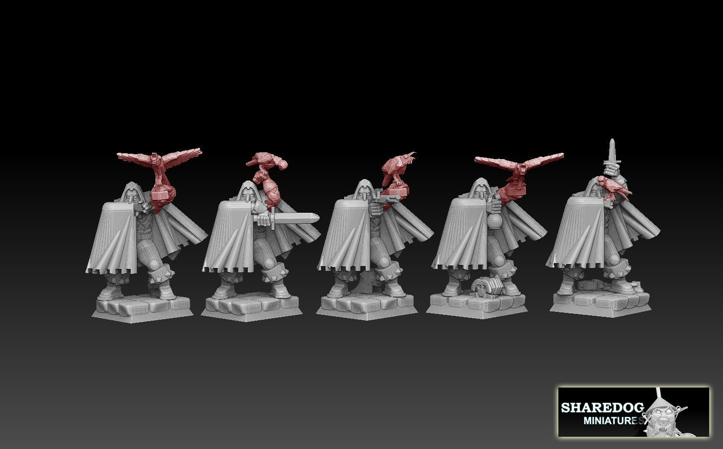 Adventurer With 100 Plus Weapon Alternatives 3D print model_10